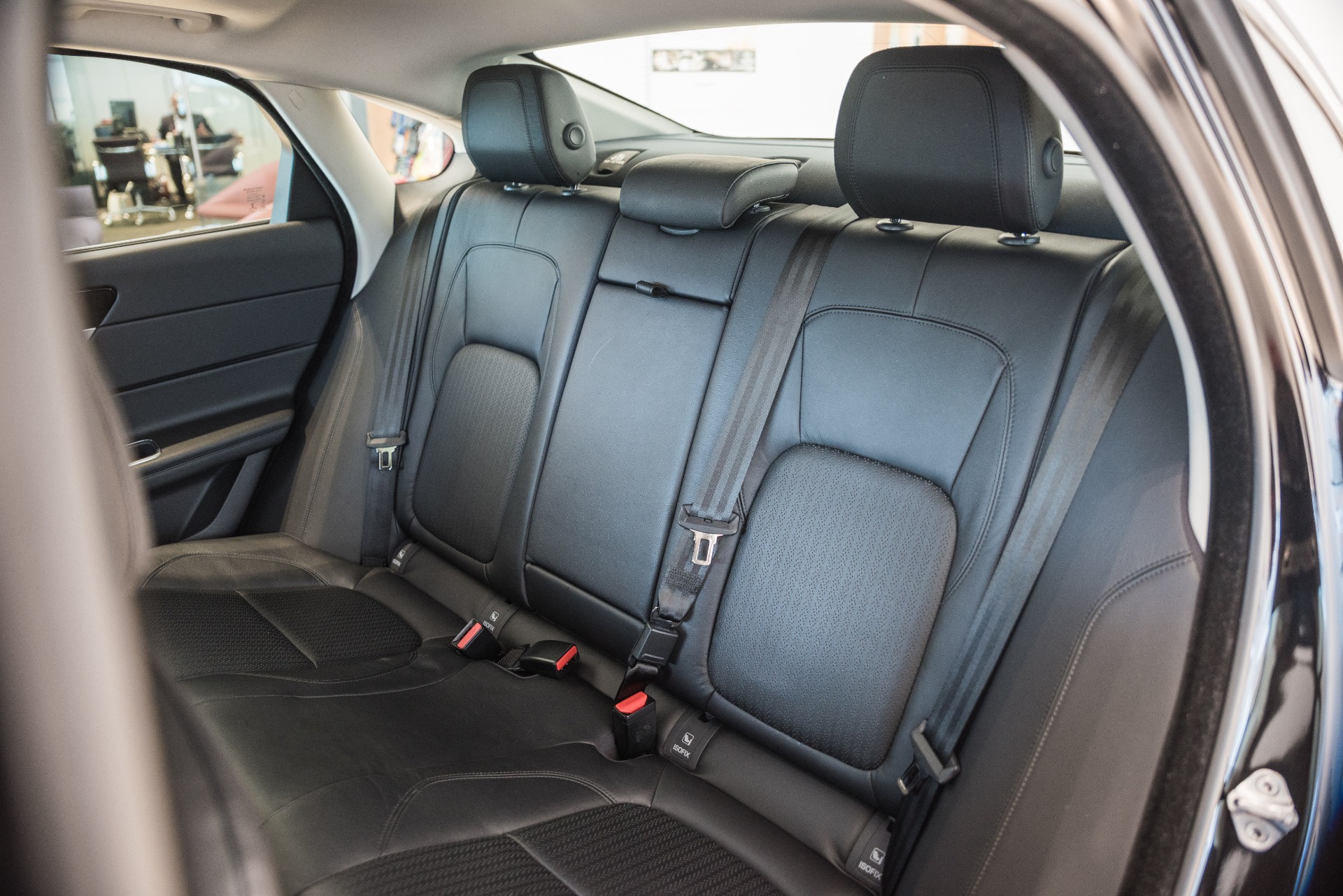 How to Fold Jaguar XF Rear Seats