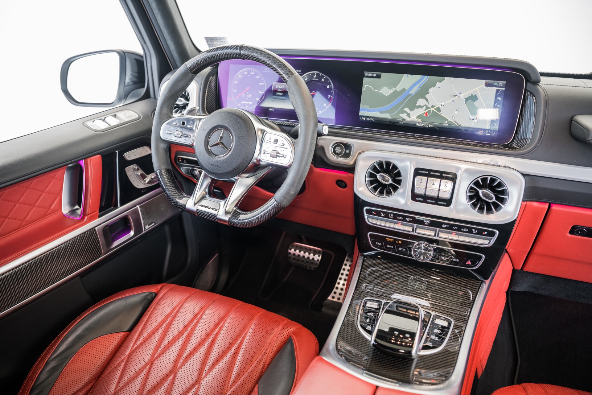 Used 2021 Mercedes-Benz G63 AMG 4MATIC Exclusive Interior Package! Only 1k  Miles! Hot Color Combo! For Sale (Special Pricing)