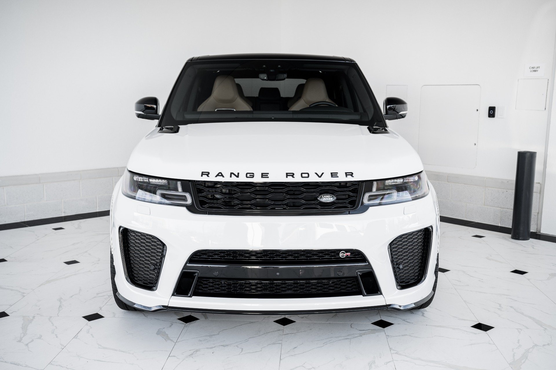 range rover sport 2022 white interior