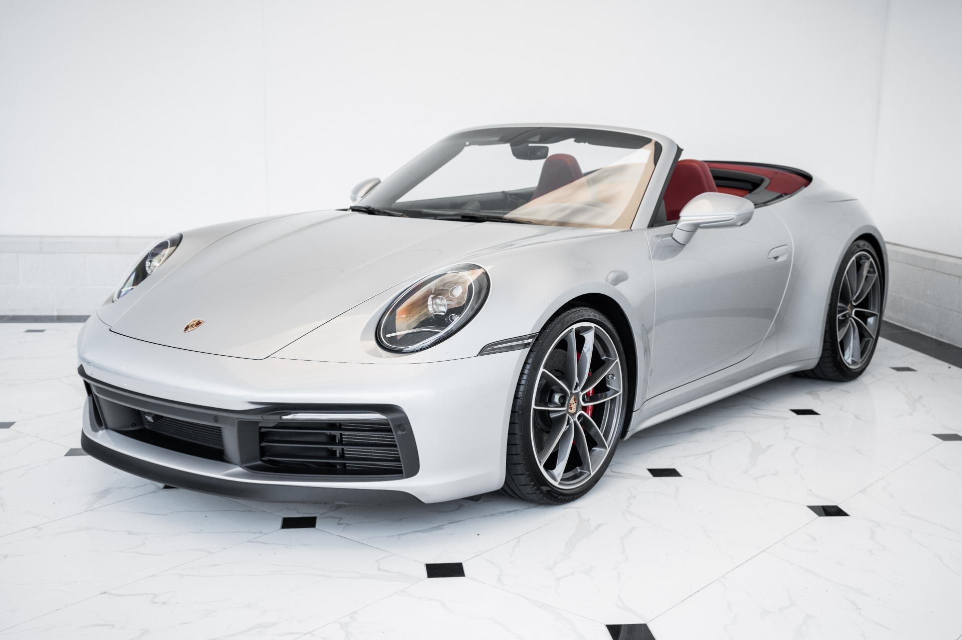 New 2023 White Porsche 911 Carrera 4S Coupe, Walk Around